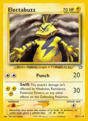 Electabuzz (NG 33) Neo Genesis