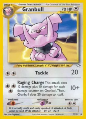Granbull (NG 37) Neo Genesis