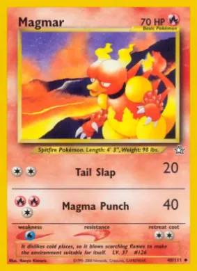 Magmar (NG 40) Neo Genesis