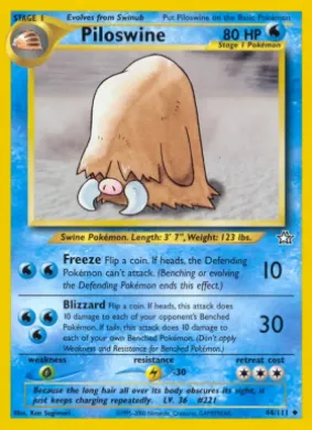 Piloswine (NG 44) Neo Genesis