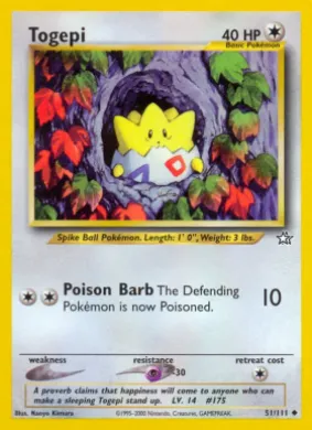 Togepi (NG 51) Neo Genesis
