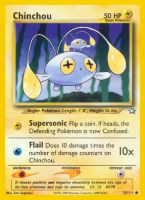 Chinchou (NG 55) Neo Genesis