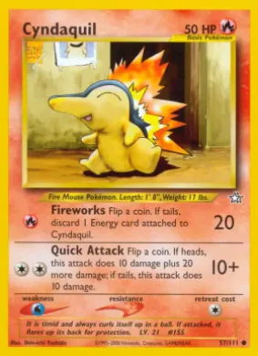 Cyndaquil (NG 57) Neo Genesis