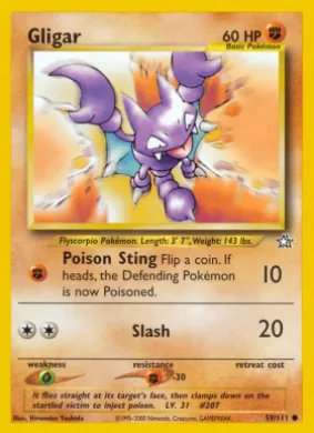 Gligar (NG 59) Neo Genesis
