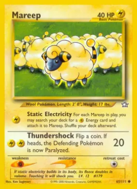 Mareep (NG 65) Neo Genesis