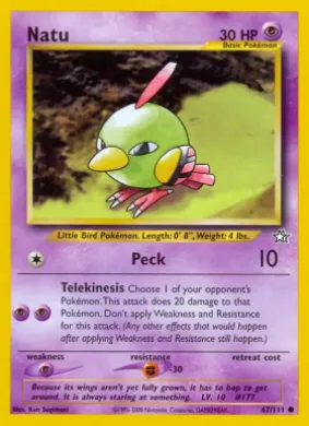 Natu (NG 67) Neo Genesis