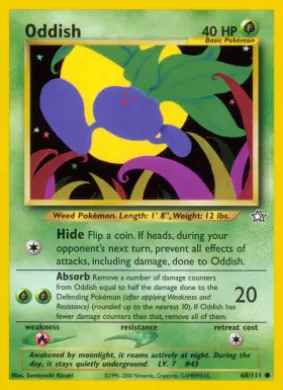 Oddish (NG 68) Neo Genesis