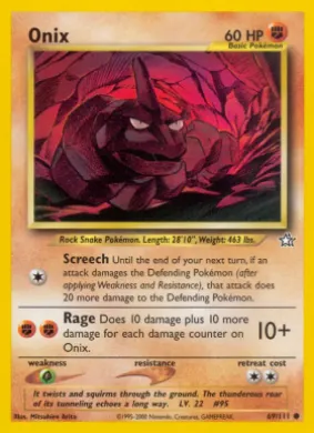 Onix (NG 69) Neo Genesis