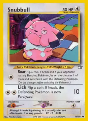 Snubbull (NG 74) Neo Genesis