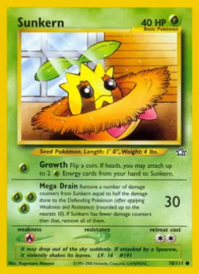 Sunkern (NG 78) Neo Genesis