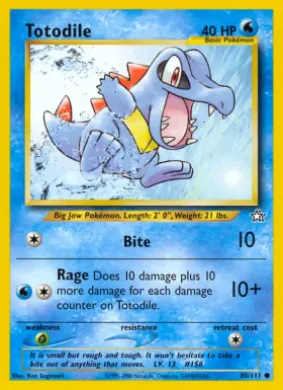 Totodile (NG 80) Neo Genesis