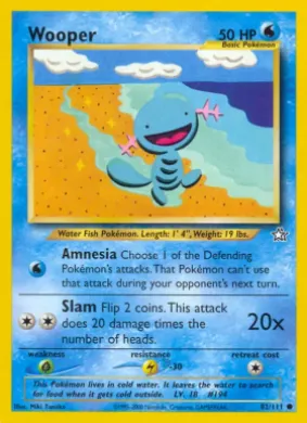 Wooper (NG 82) Neo Genesis