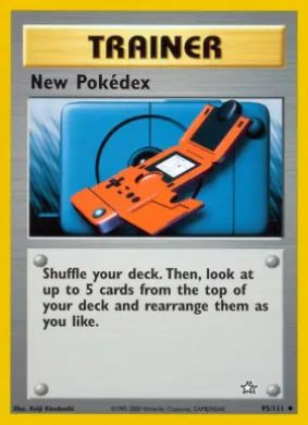 New Pokédex (NG 95) Neo Genesis