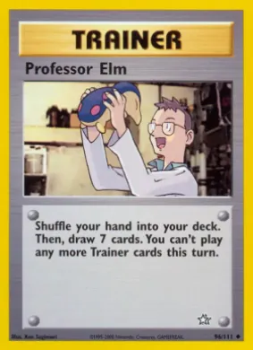 Professor Elm (NG 96) Neo Genesis