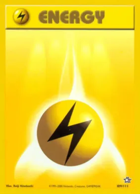 Lightning Energy (NG 109) Neo Genesis
