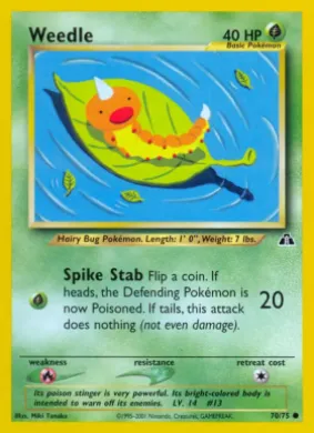 Weedle (ND 70) Neo Discovery