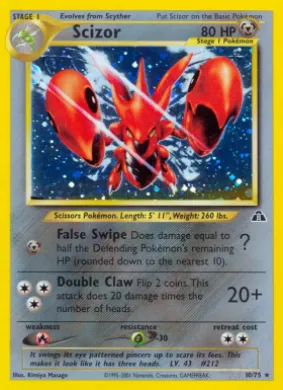 Scizor (ND 10) Neo Discovery
