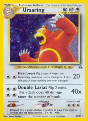 Ursaring (ND 15) Neo Discovery