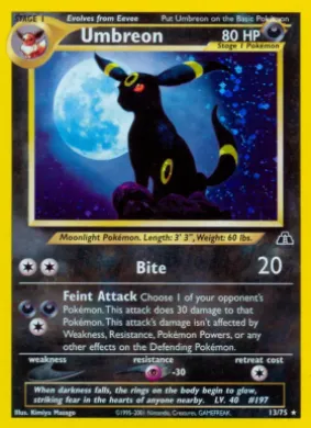 Umbreon (ND 13) Neo Discovery