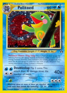 Politoed (ND 8) Neo Discovery