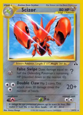 Scizor (ND 29) Neo Discovery