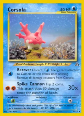 Corsola (ND 37) Neo Discovery