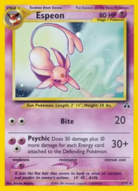 Espeon (ND 1) Neo Discovery