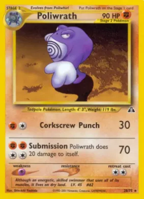 Poliwrath (ND 28) Neo Discovery