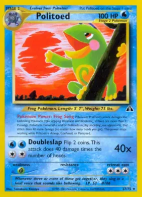 Politoed (ND 27) Neo Discovery