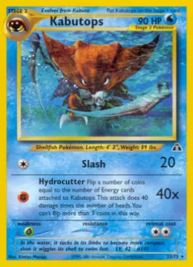 Kabutops (ND 25) Neo Discovery