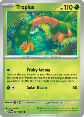 Tropius (PBL 1) Pitch Black