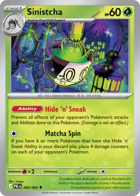 Sinistcha (PBL 6) Pitch Black