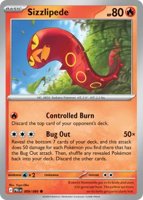 Sizzlipede (PBL 9) Pitch Black