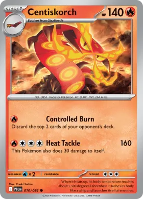 Centiskorch (PBL 10) Pitch Black