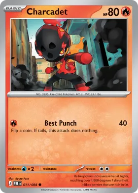 Charcadet (PBL 11) Pitch Black