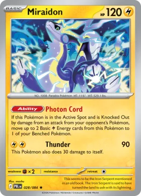 Miraidon (PBL 28) Pitch Black