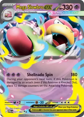 Mega Slowbro ex (PBL 31) Pitch Black