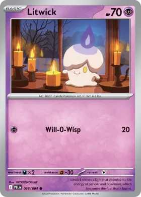 Litwick (PBL 36) Pitch Black