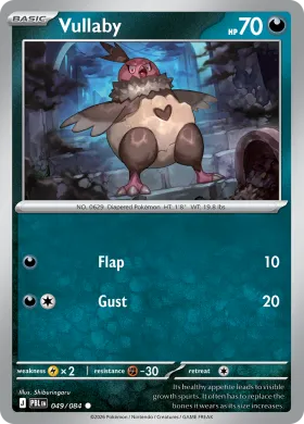 Vullaby (PBL 49) Pitch Black