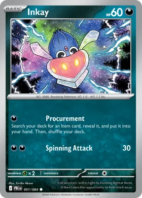 Inkay (PBL 51) Pitch Black