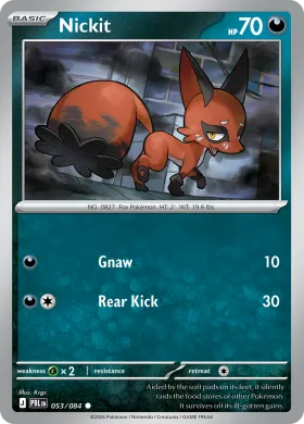 Nickit (PBL 53) Pitch Black