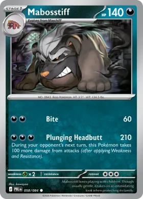 Mabosstiff (PBL 58) Pitch Black