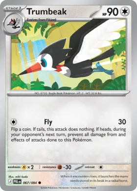 Trumbeak (PBL 67) Pitch Black