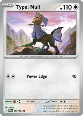 Type: Null (PBL 69) Pitch Black