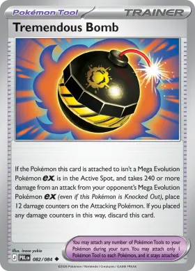 Tremendous Bomb (PBL 82) Pitch Black