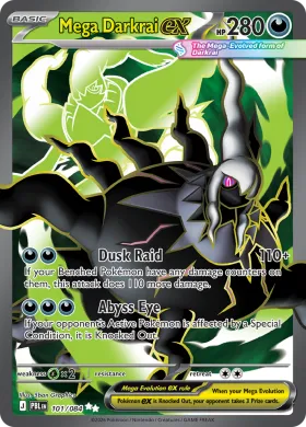 Mega Darkrai ex (PBL 101) Pitch Black