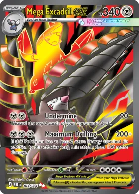 Mega Excadrill ex (PBL 103) Pitch Black