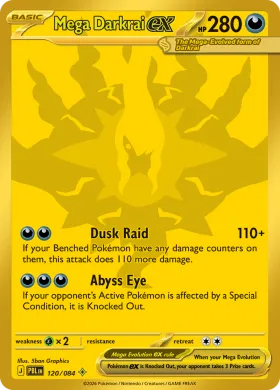 Mega Darkrai ex (PBL 120) Pitch Black