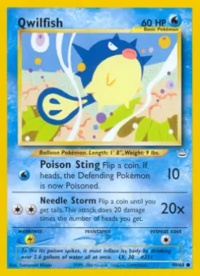 Qwilfish (NR 49) Neo Revelation