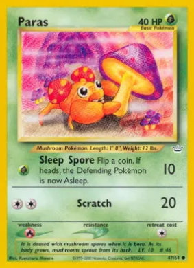 Paras (NR 47) Neo Revelation